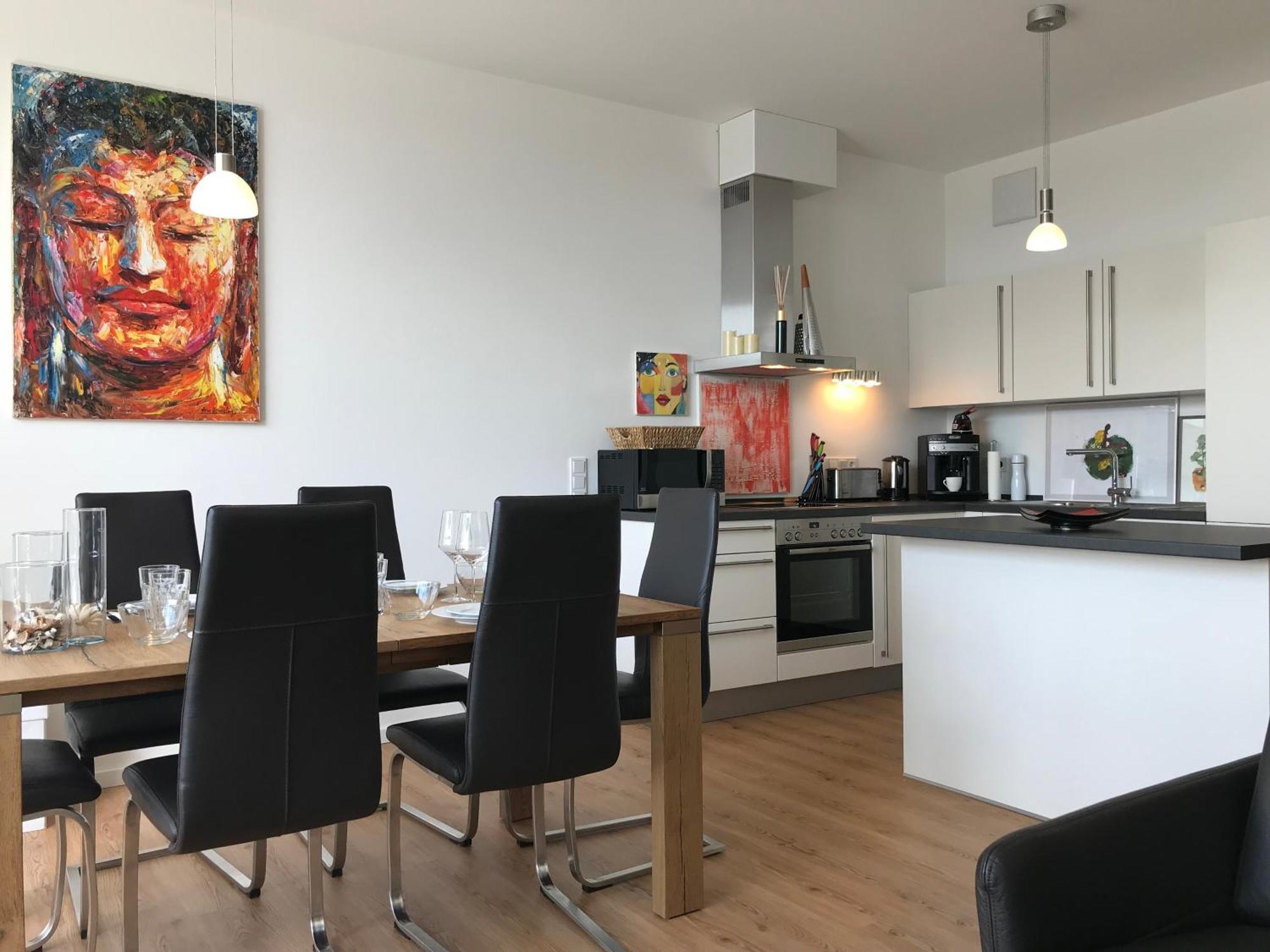 Ferienwohnung Cloud Nr 9 - 3 Zimmer Maisonette-Wohnung Mit Grossem Balkon ลินเดา ภายนอก รูปภาพ