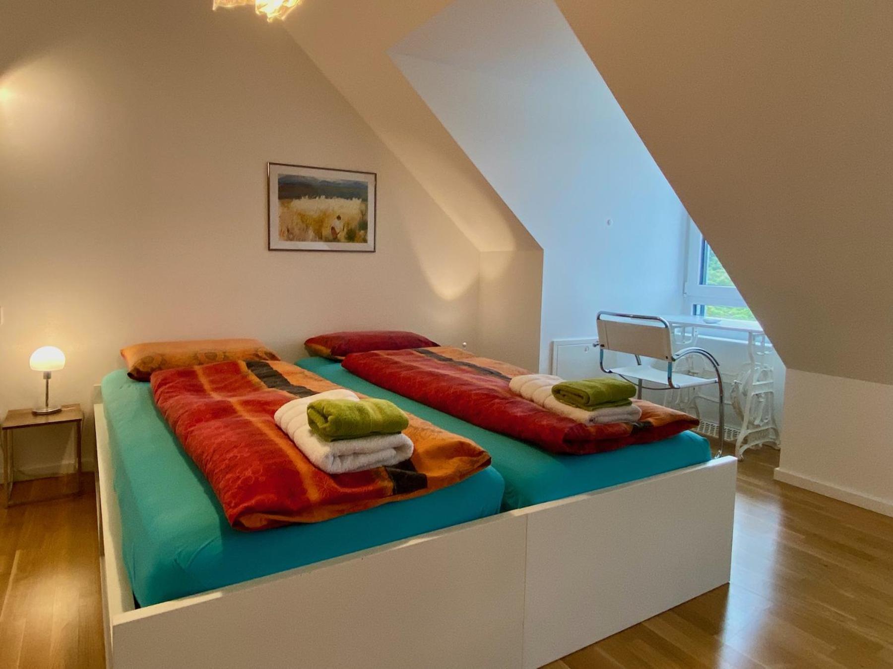 Ferienwohnung Cloud Nr 9 - 3 Zimmer Maisonette-Wohnung Mit Grossem Balkon ลินเดา ภายนอก รูปภาพ