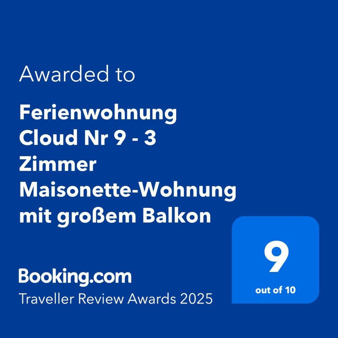 Ferienwohnung Cloud Nr 9 - 3 Zimmer Maisonette-Wohnung Mit Grossem Balkon ลินเดา ภายนอก รูปภาพ